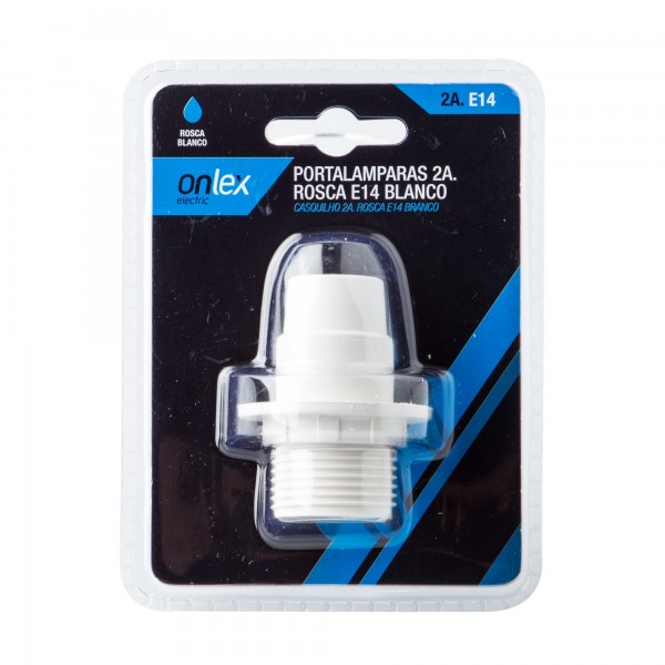 Bl.portalamparas onlex 2a.e-14 rosca bla