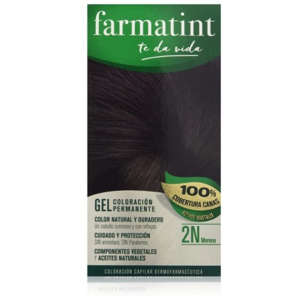 Farmatint Gel 2n Moreno (Sin Amoniaco) 135 ml