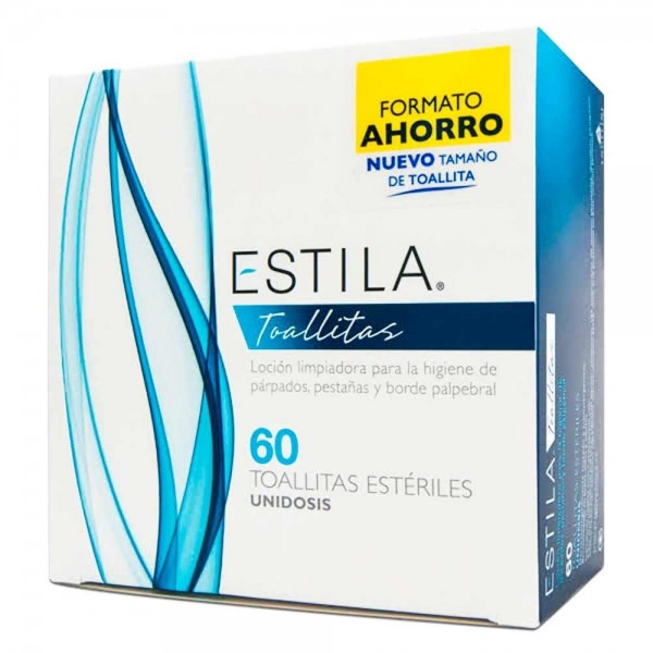 Estila 60 Toallitas Estériles Párpados