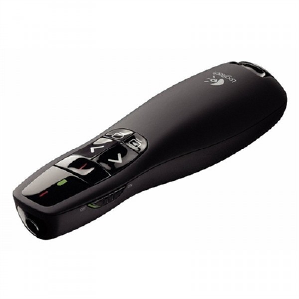 Logitech r400 wireless presenter + puntero láser