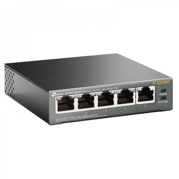 Tp-link tl-sg1005p switch 5xgb 4xpoe