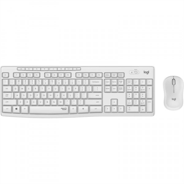 Logitech mk295 teclado y raton inalambrico blanco