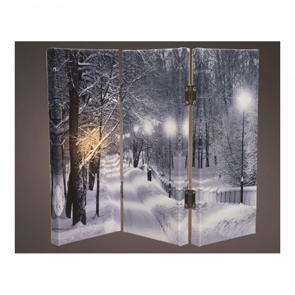 Cuadro plegable con leds 2,8x48x38cm 8 leds