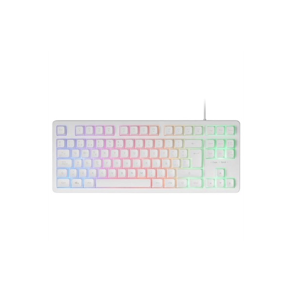 Mars gaming teclado mk023 tkl frgb blanco
