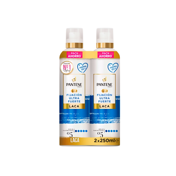 Pantene Laca Fijación Ultra Fuerte 2X250ml