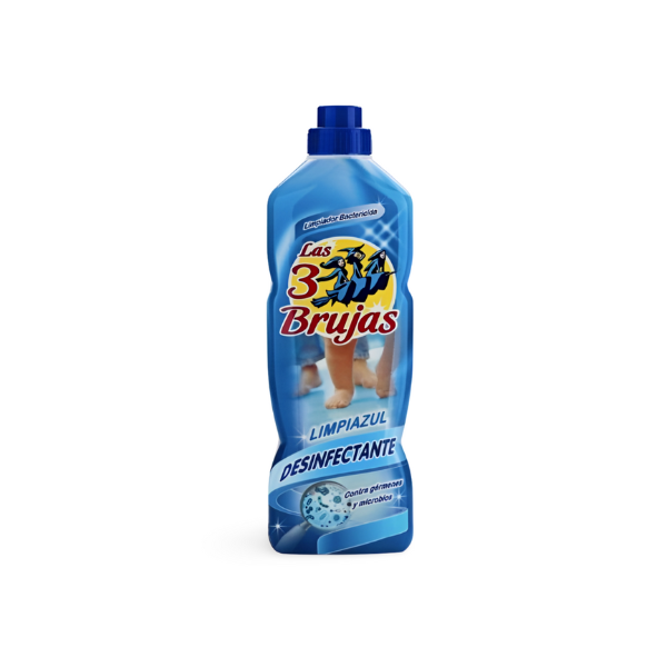 Las Tres brujas limpiador Azul 1L