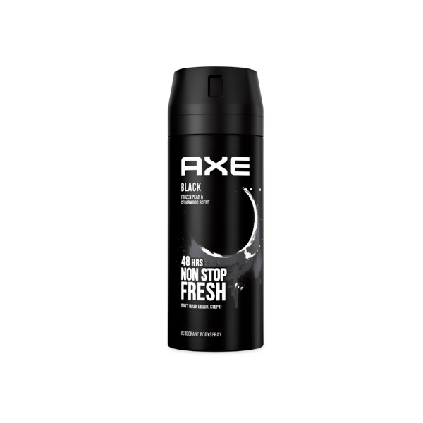 Axe black desodorante 150ml vaporizador