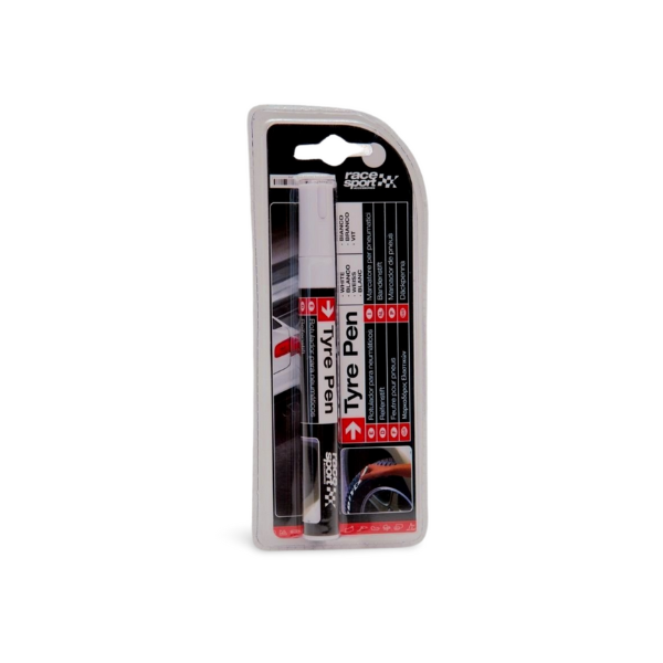 Rotulador blanco para neumáticos