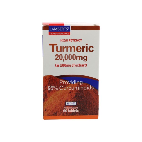 Curcuma 20.000mg 60 Comps 857160 Lamberts