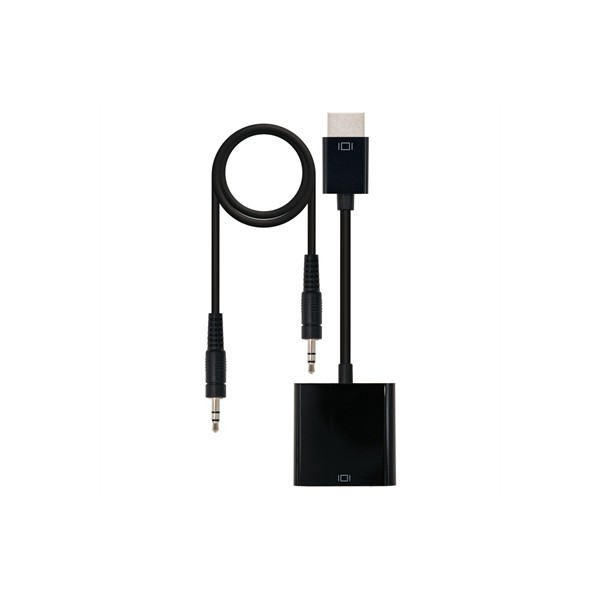 Nanocable conversor hdmi/svga+audio hdmi/m-svga/h