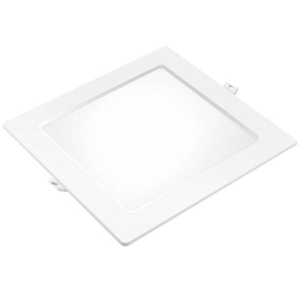 Downlight led pc cuadrado blanco 18w.n