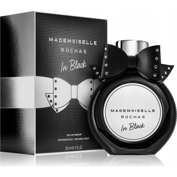 Rochas mademoiselle inblack eau de parfum 90ml vaporizador