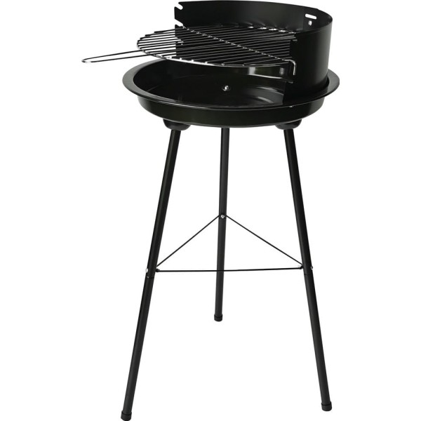 Barbacoa carbon suelo redonda 78x41