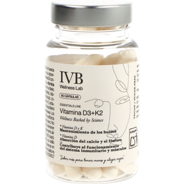 IVB Vitamina D3+k2 60 Capsulas