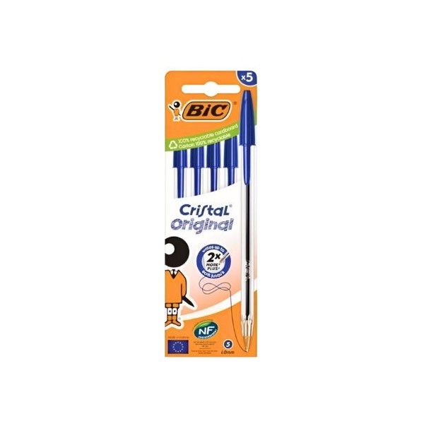 Bic boli cristal original 5ud.