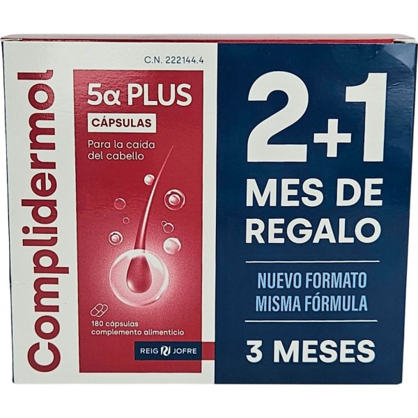 Complidermol 5 Plus Alfa 180 Capsulas