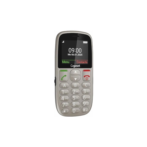 Gigaset móvil senior gl395 2.2" sim grey titanium