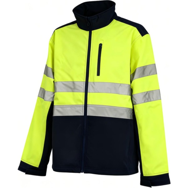 Cazadora reflectante softshell t.   s