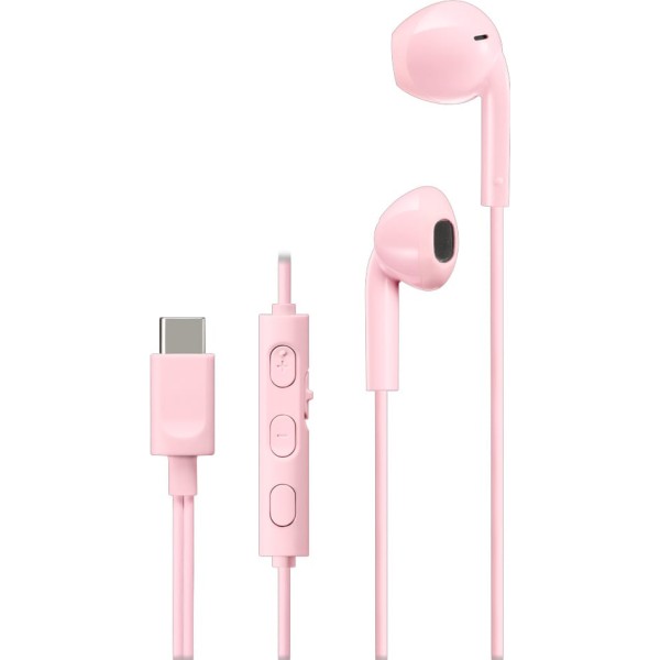 Jvc ha-fr17uc pink / auriculares de tipo botón con usb-c