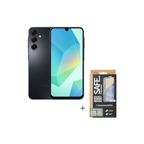 Samsung galaxy a16 128gb 4gb negro+ protector safe