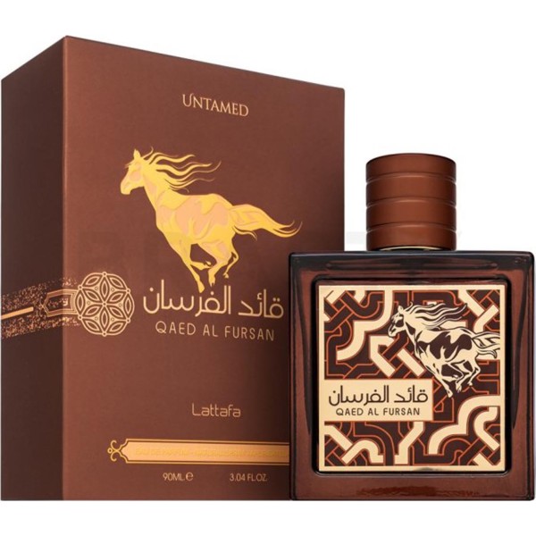 Lattafa untamed qaed al fursan eau de parfum 90ml vaporizador