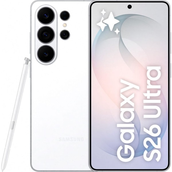 Samsung galaxy s26 ultra white / 12gb+512gb / 6.9" dynamic amoled 120hz qhd+